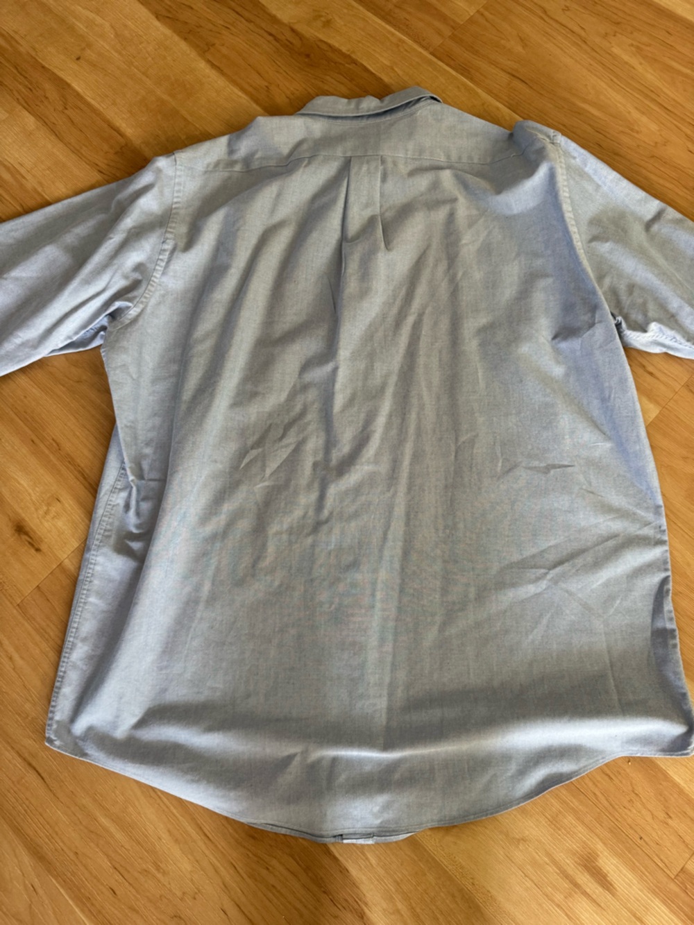 Brooks Brothers Light Blue Supima Cotton 346 Button Up Shirt 17 1/2-6/7 - Picture 4 of 4